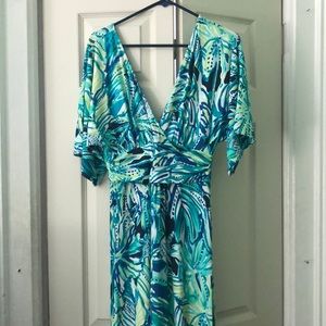 Lilly Pulitzer Parigi Maxi ‘Armadilly Dally’